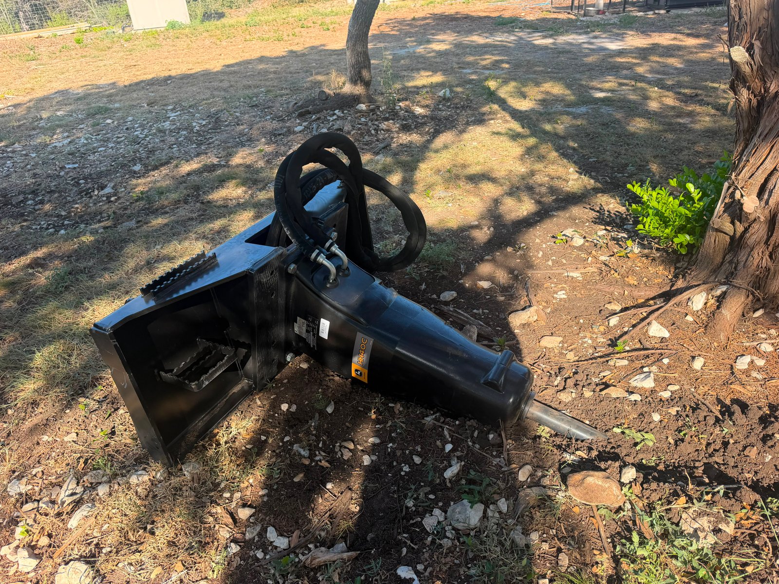 Hydraulic breaker attachment